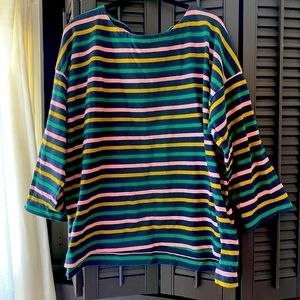 J Crew Boatneck boxy sweater shirt
